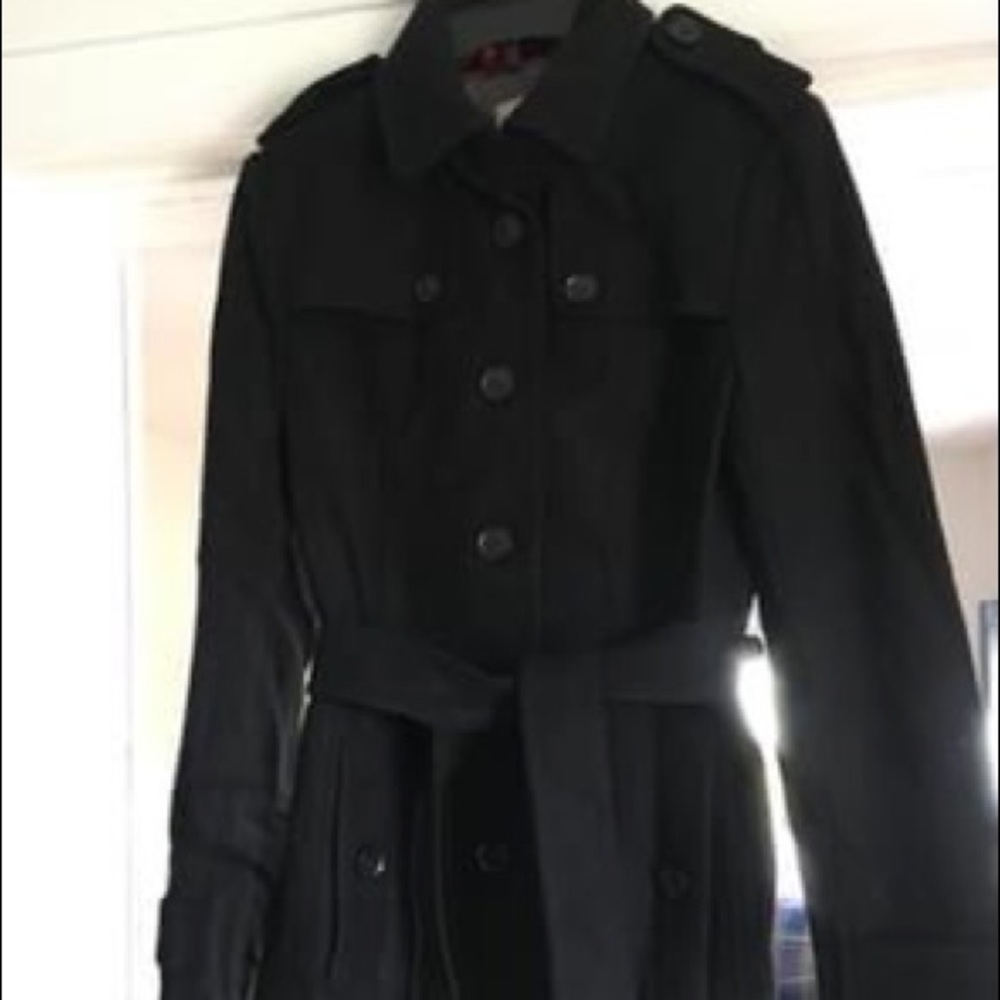 Banana republic women's wool trench - Picture 1 of 1